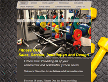 Tablet Screenshot of fitnessoneservice.com